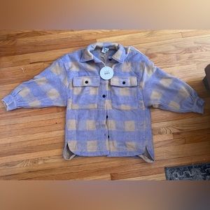 NEW Princess Polly lavender flannel.